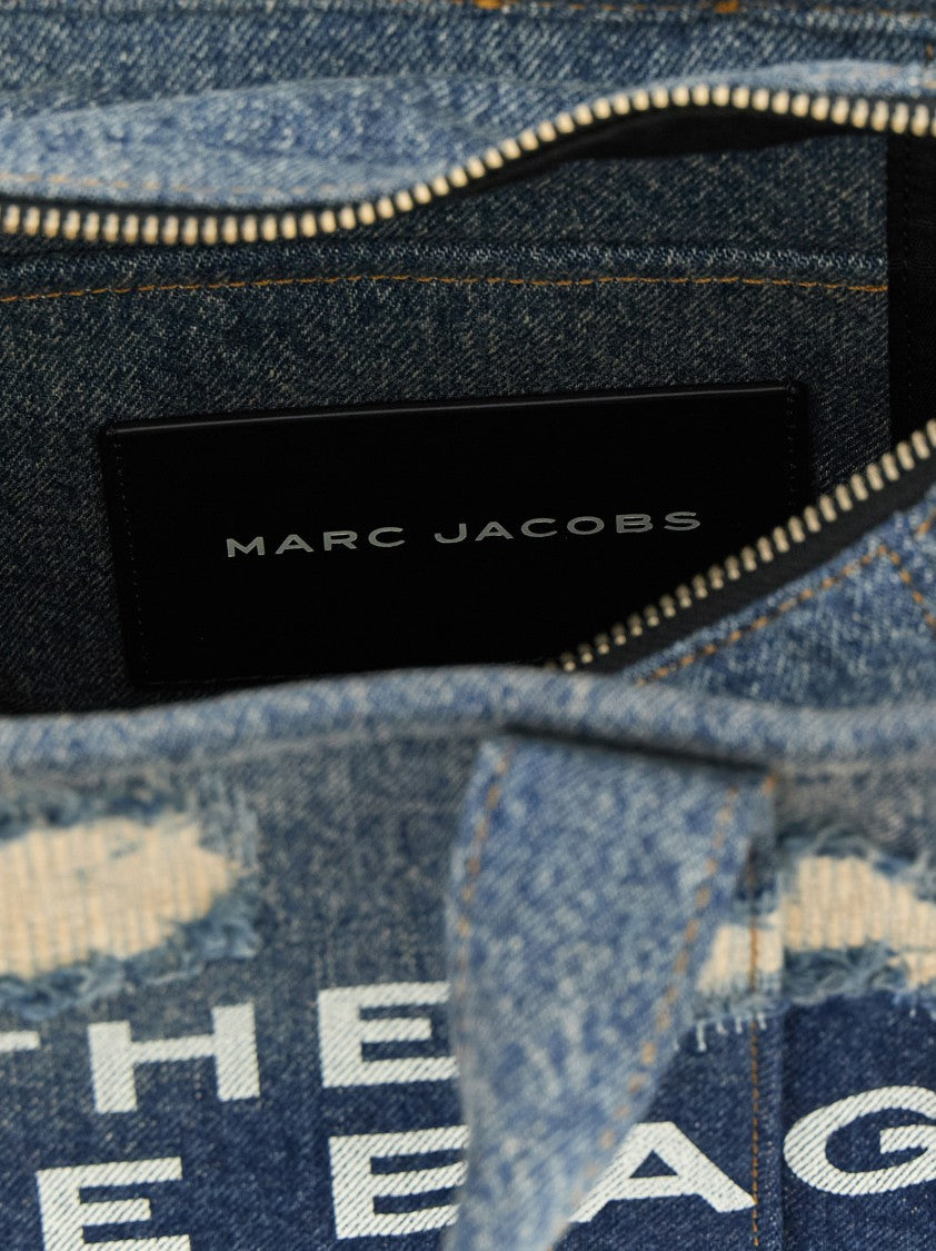 Marc Jacobs Rip And Repair Denim Small Tote Bag