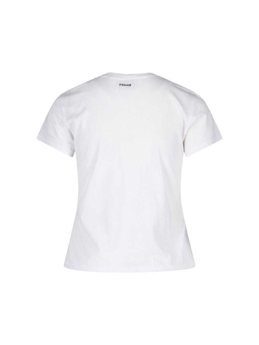 Frame 'Ritz' T-Shirt – White