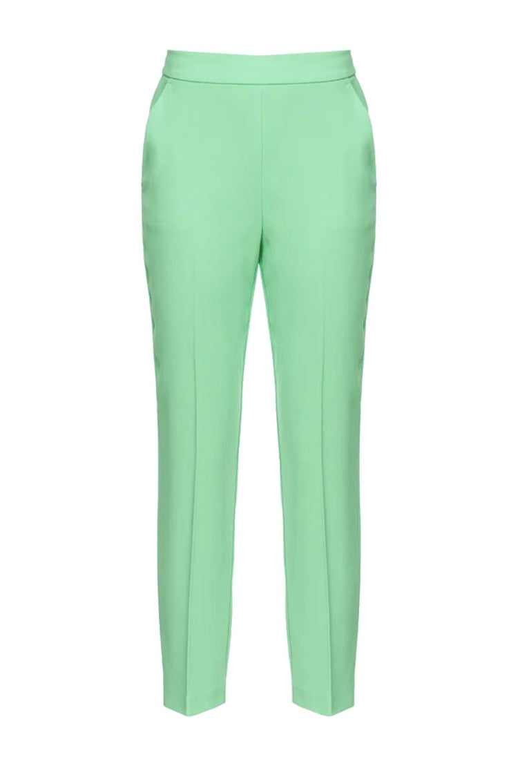 Pinko Multicolor Straight Leg Trousers Mid-Rise Waist