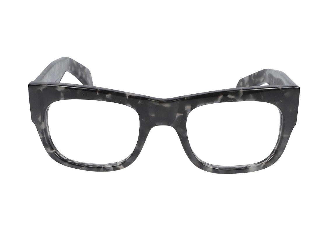 Kador Timeless Marbled Oversized Square Eyeglasses