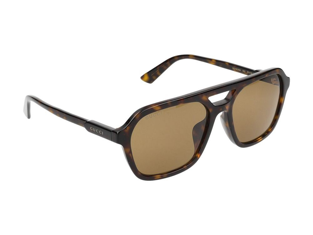 Gucci Havana Gg1823sa Square Acetate Sunglasses