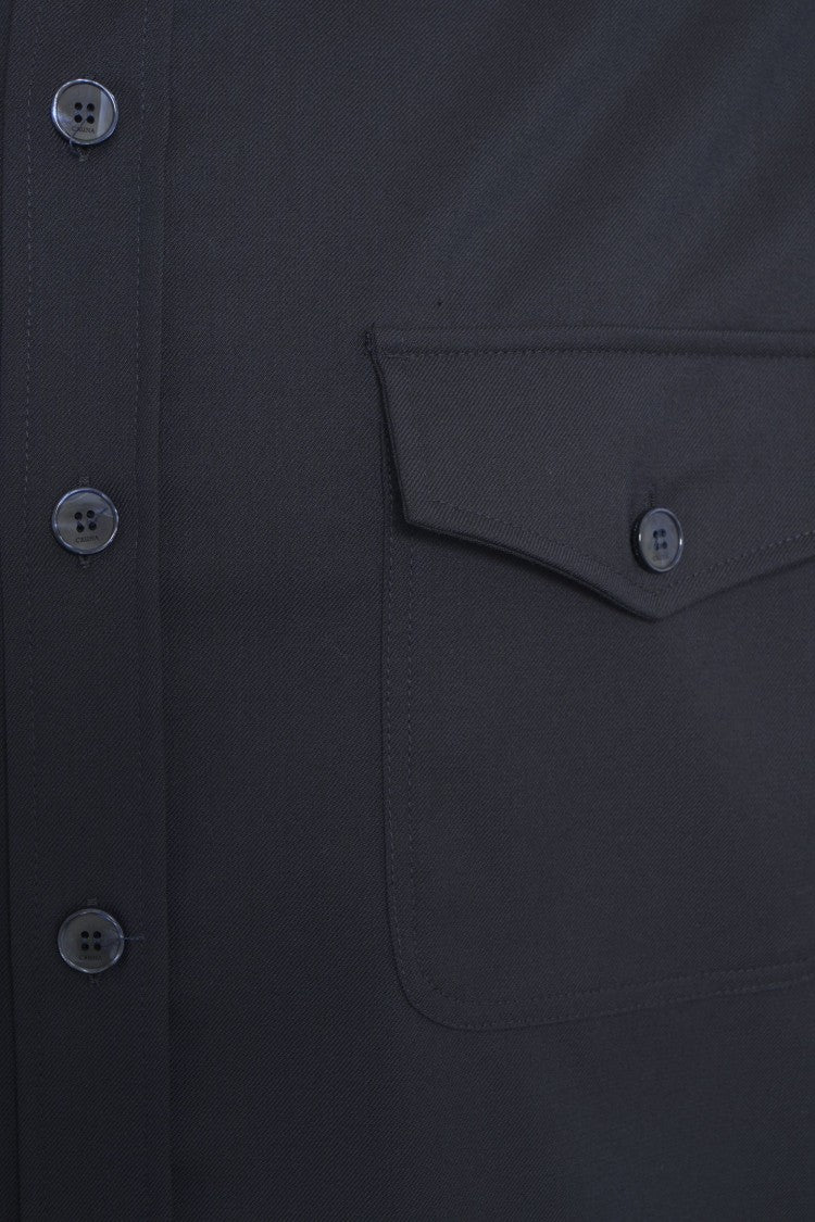 Cruna 'Osaka' Wool Blend Shirt