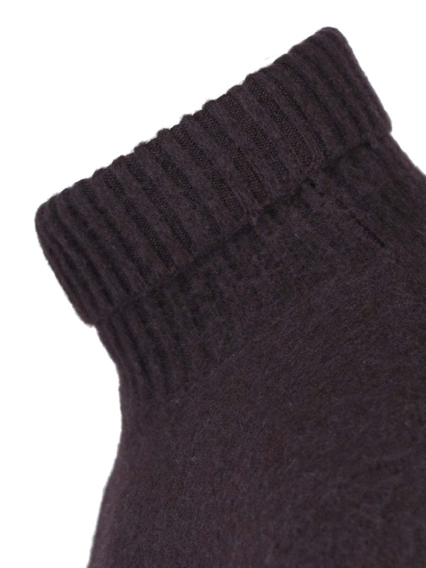 Drumohr Textured Wool Turtleneck Sweater With Ribbed Finishing