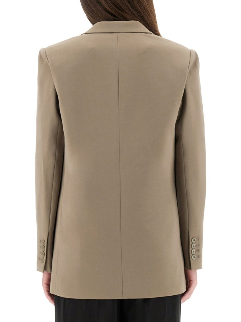 Michael Michael Kors Slim-Fit Crepe Blazer With Notched Lapels