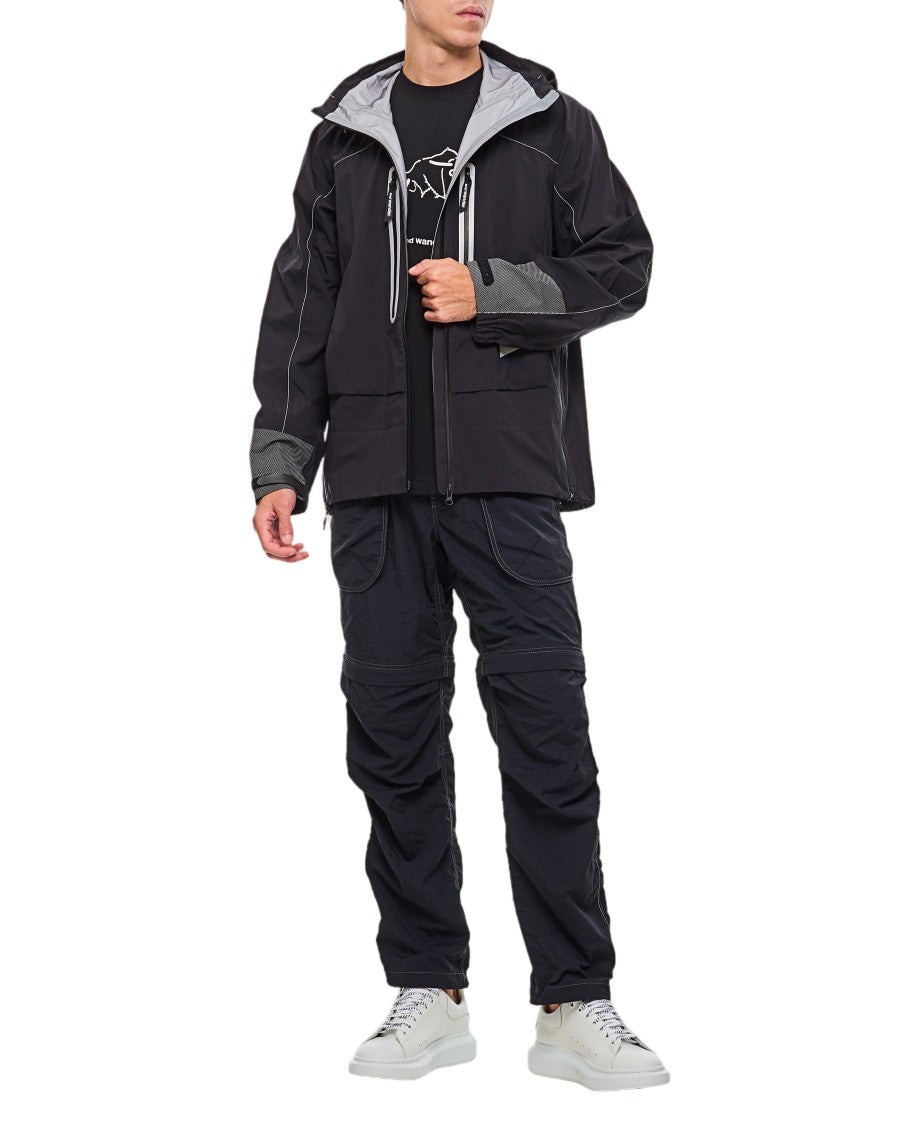 And Wander Lightweight Waterproof Pertex Shield Rain Jacket With Ventilation Features