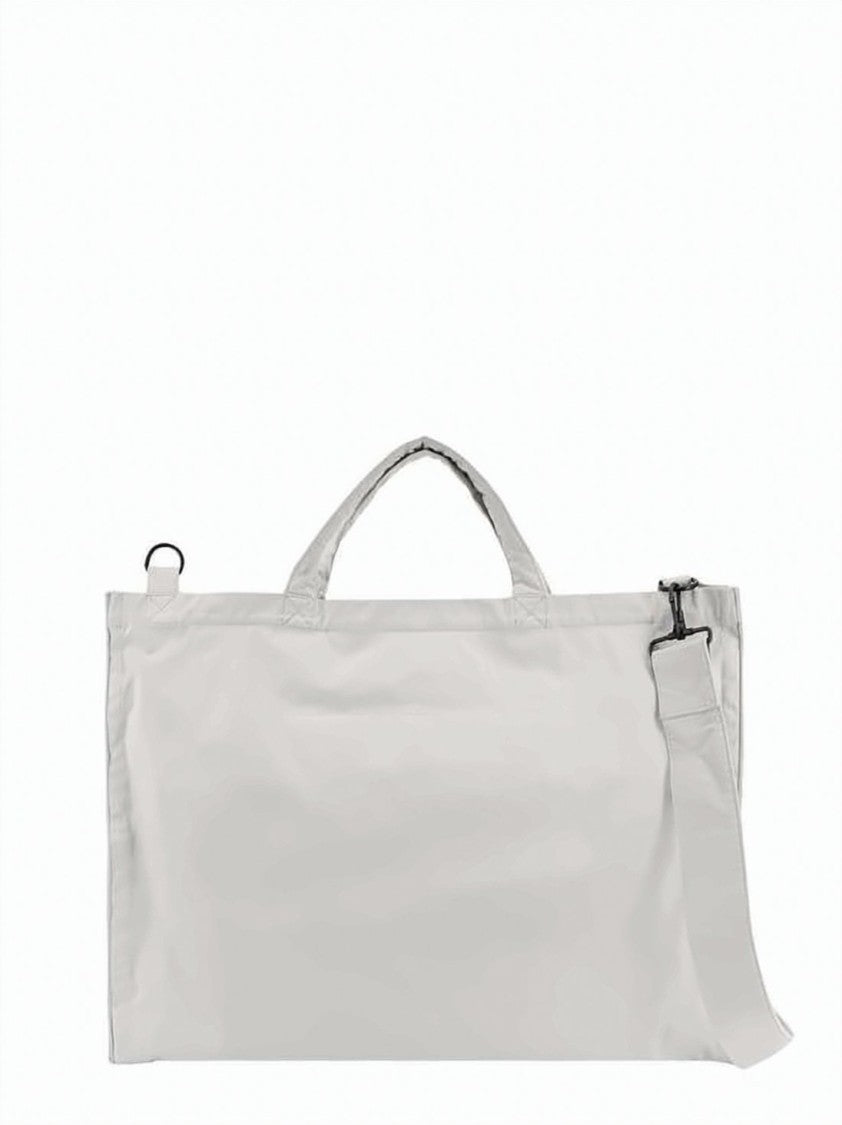 Ten C Rectangular Minimalist Tote Bag With Embossed Logo