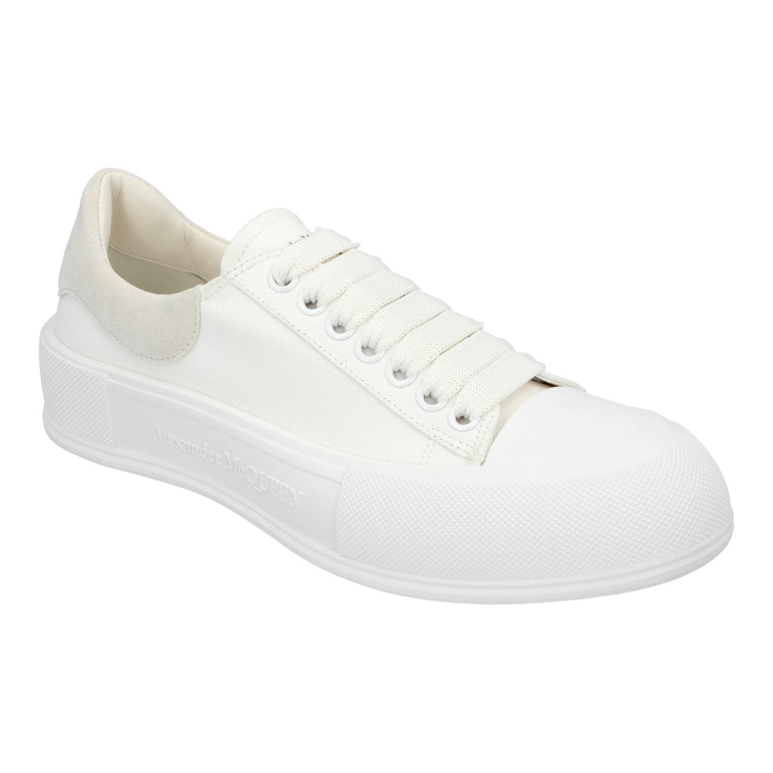 Alexander Mcqueen Plimsoll In White