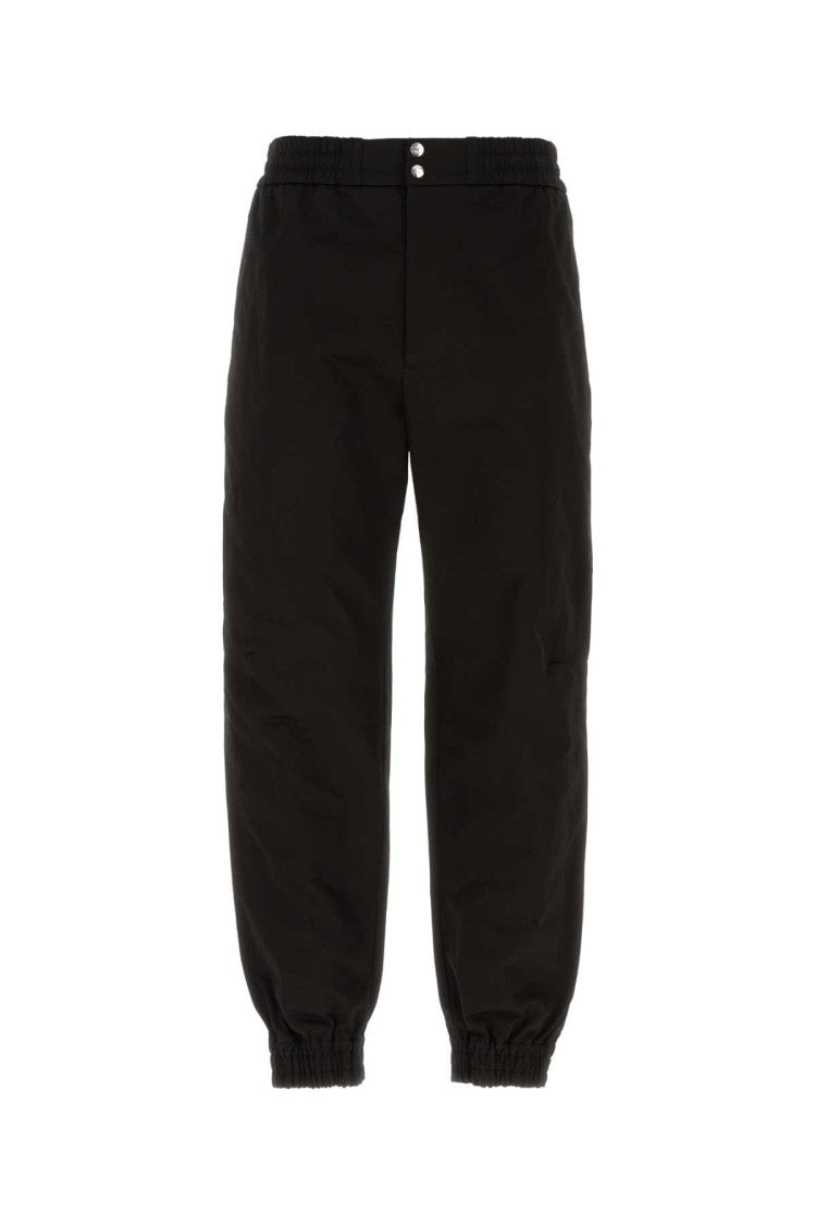 Alexander Mcqueen Black Denim Pant