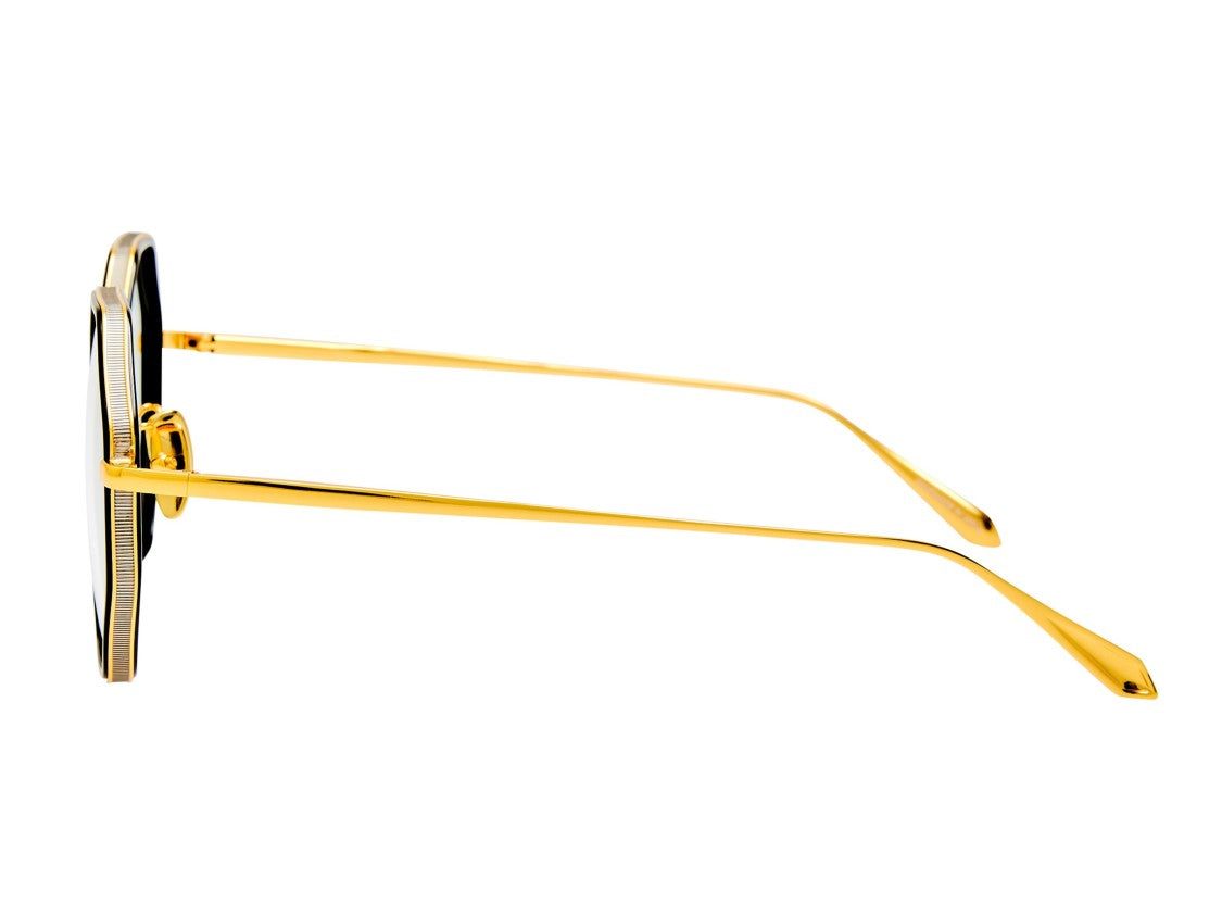 Linda Farrow Gold Lfl1709 Minimalist Titanium Eyeglasses