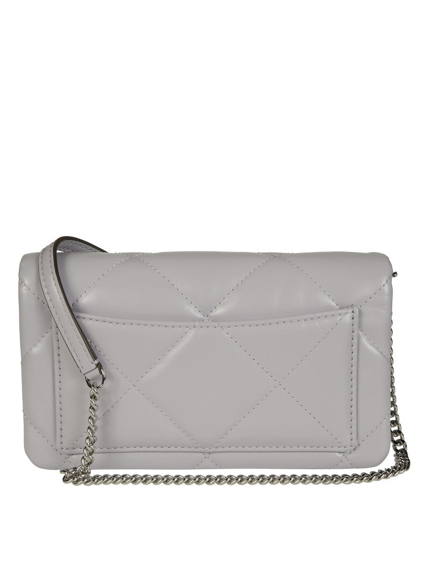 Tory Burch Kira Clover Crossbody Wallet With Jewel Closure