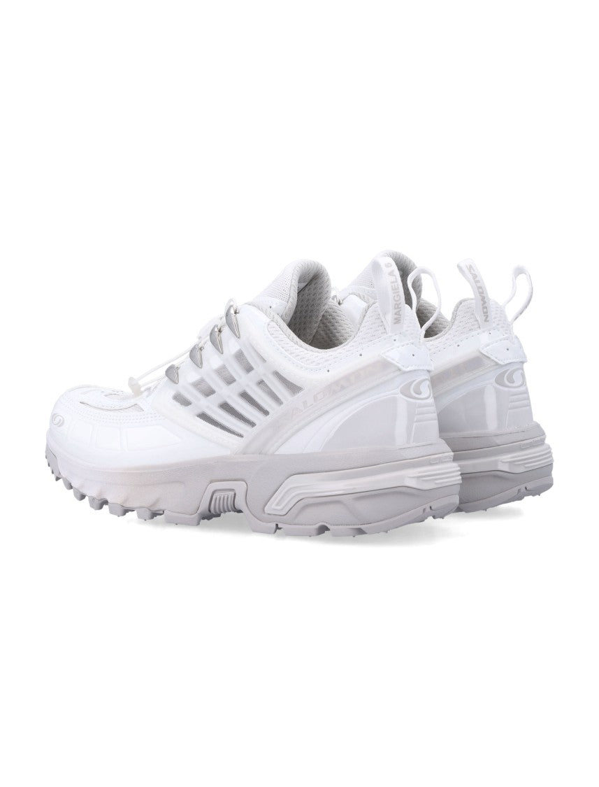 Mm6 By Maison Margiela X Salomon White Acs Pro Mesh Sneakers