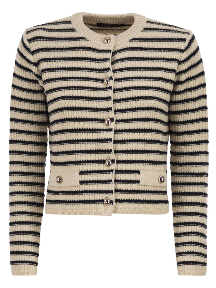 Max Mara Wkdvodka - Cropped Cotton Cardigan