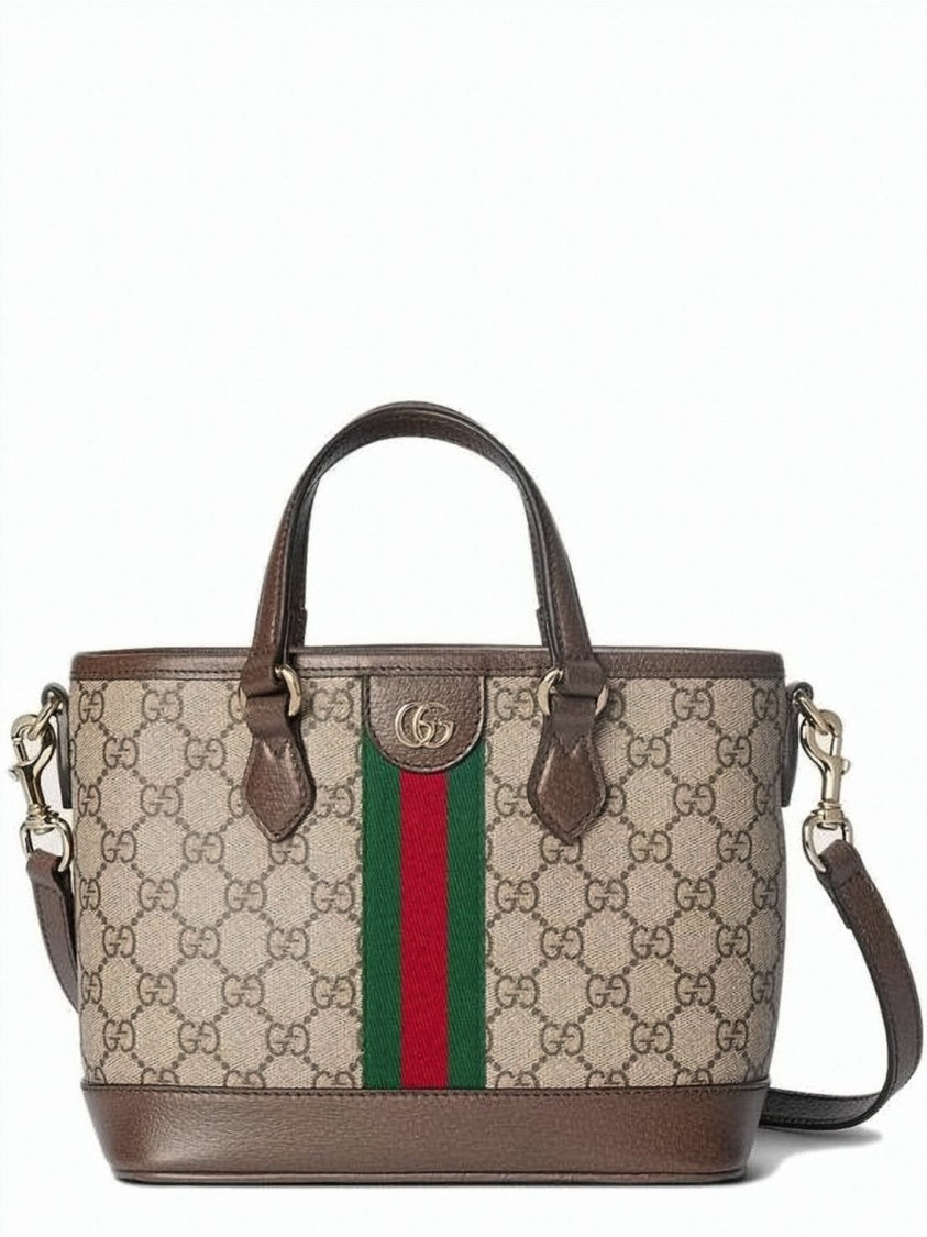 Gucci Canvas Monogram Tote Bag