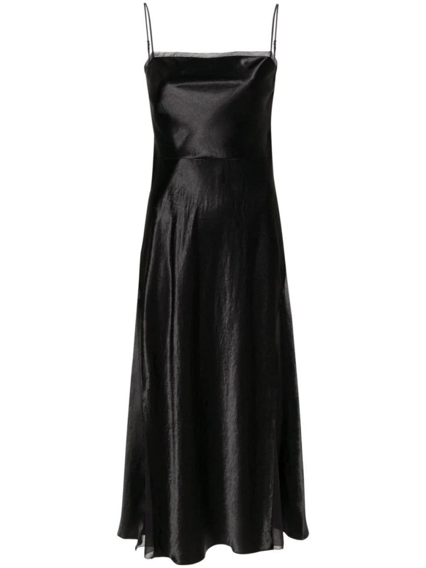 Vince Sheer Panelled Slip Dress