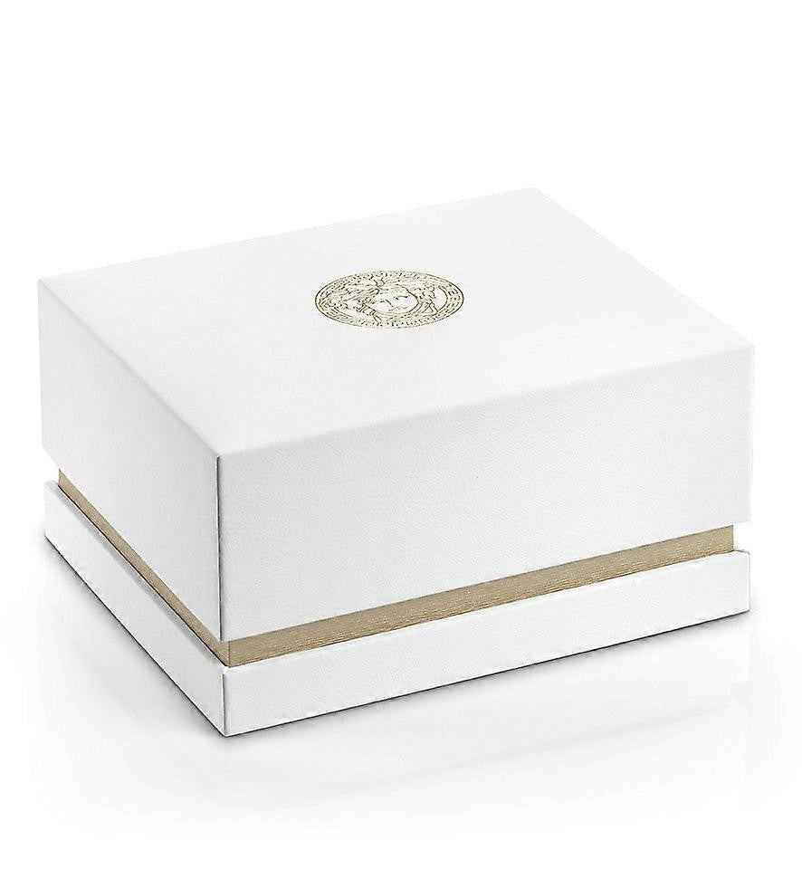 Versace Greca Urban Two-Tone Quartz Watch With Green Dial