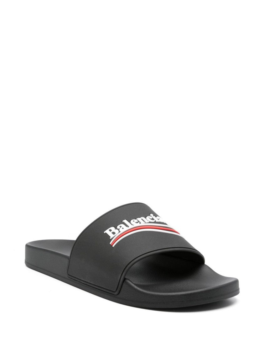 Balenciaga Contoured Pool Slide Sandal