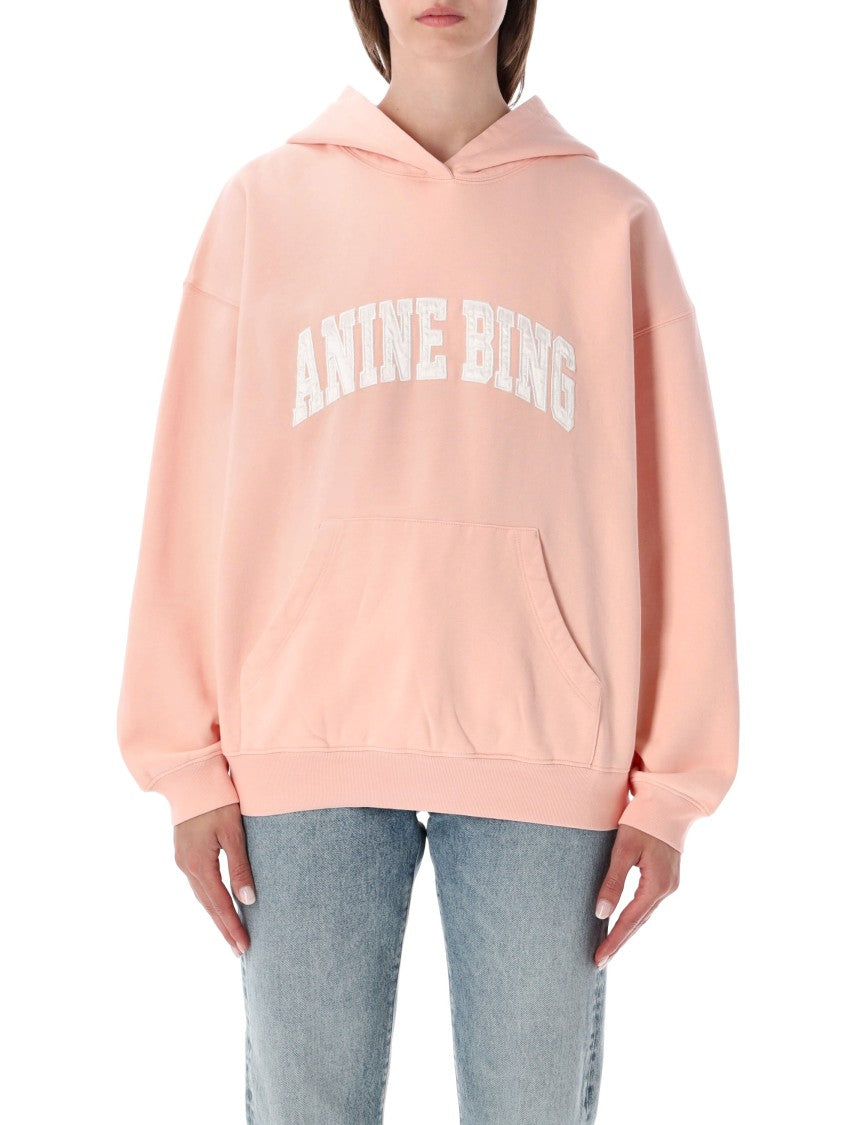 Anine Bing Pink Harvey Hoodie