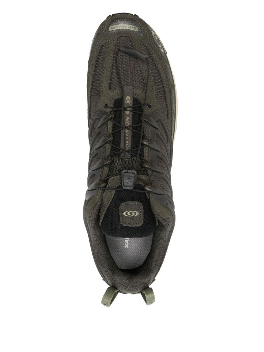 Salomon Military Green Acs Pro Leather Sneaker