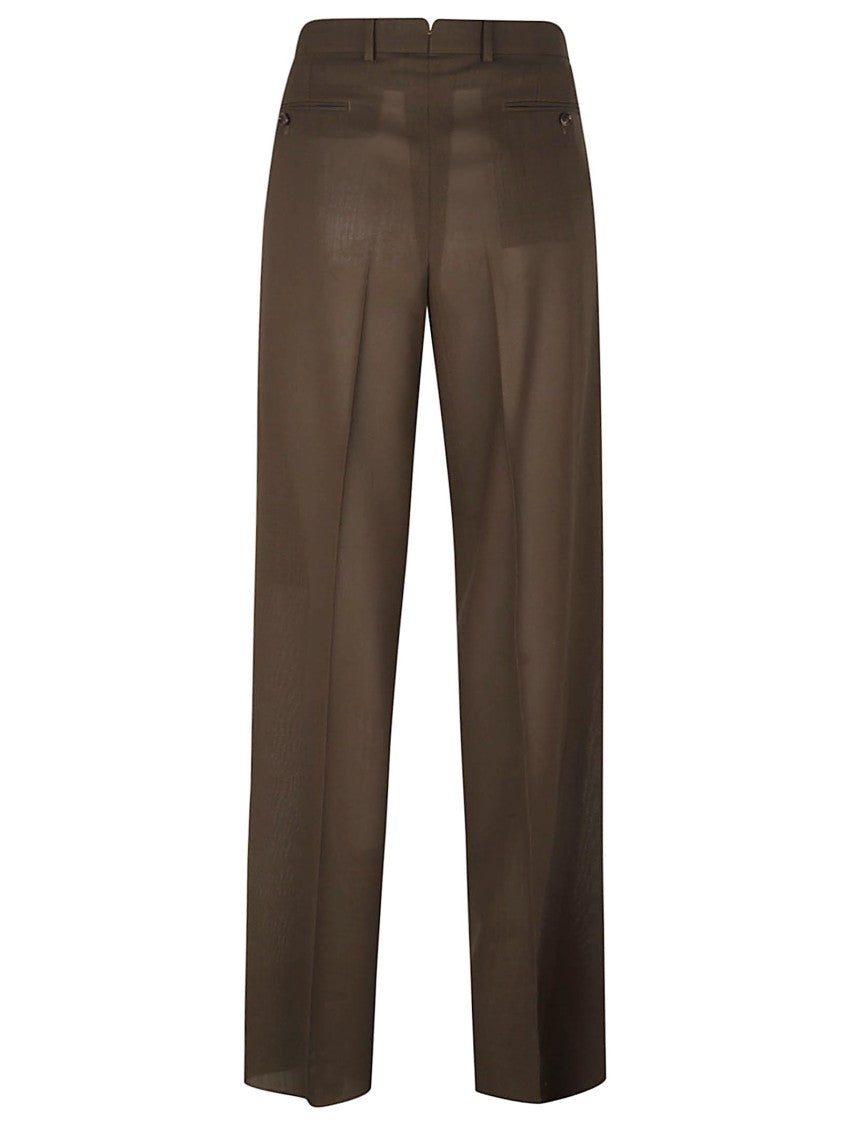 Tom Ford Tailored Brown Formal Trousers