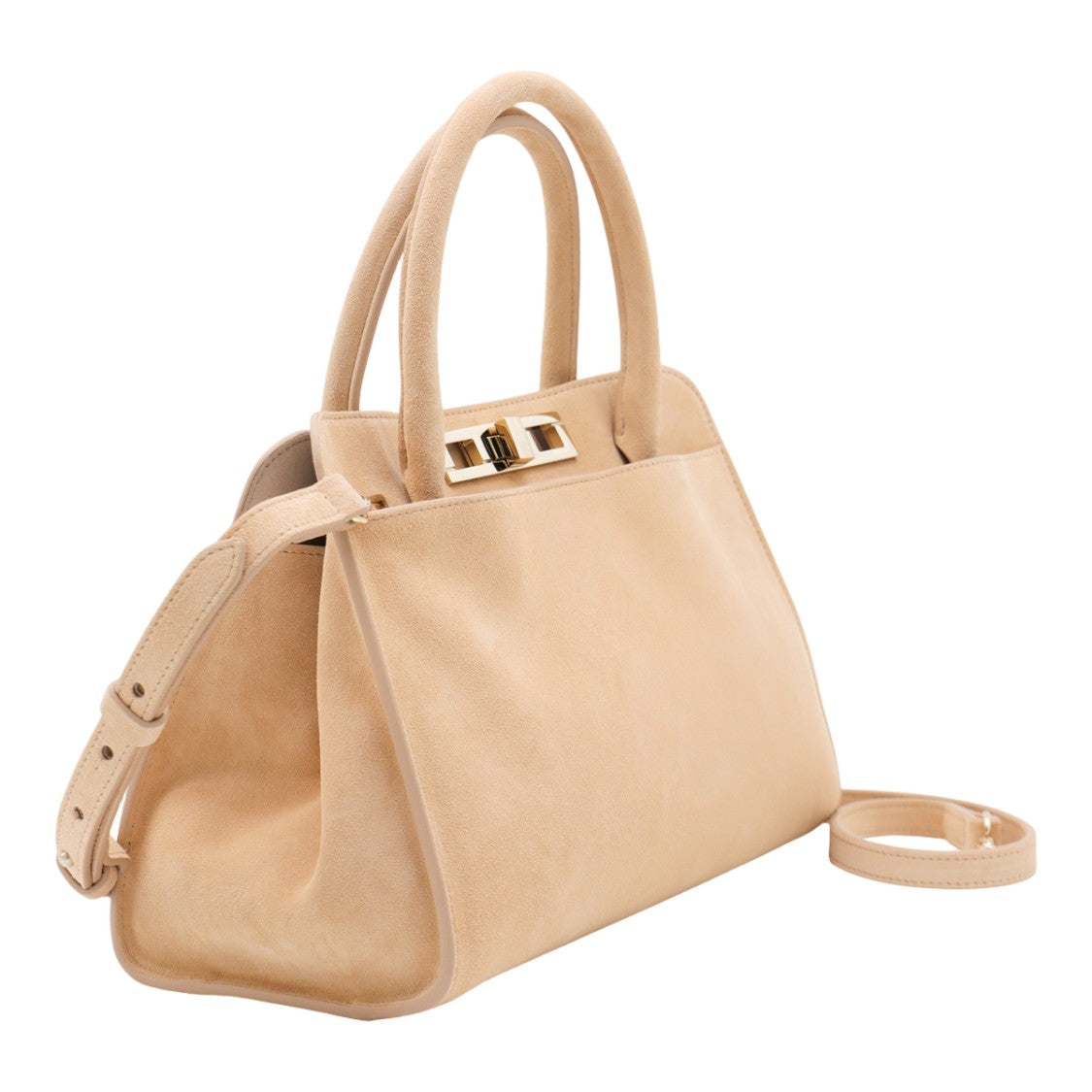 Fabiana Filippi Structured Handbag With Gold-Tone Clasp