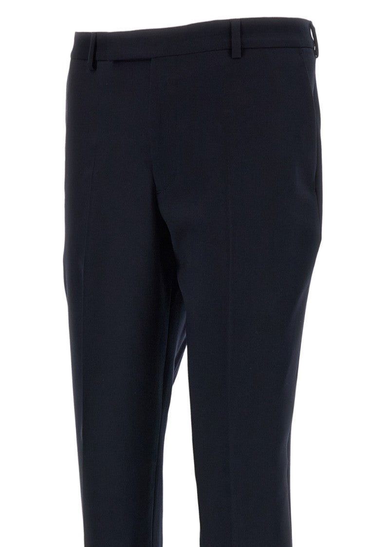 Paul Smith Black Two-Button Pure Wool Twill Suit