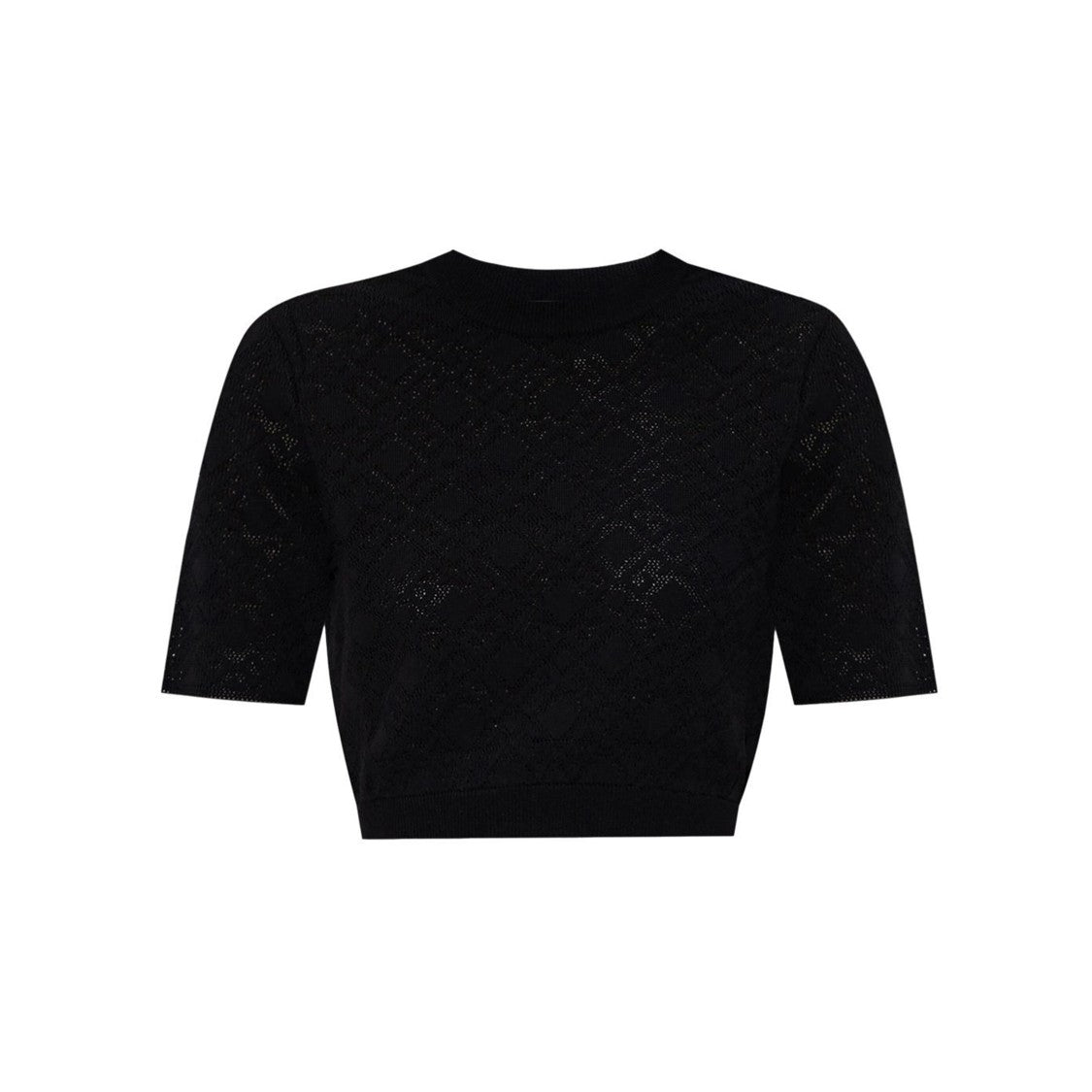 Givenchy Textured Knit Black Sweater