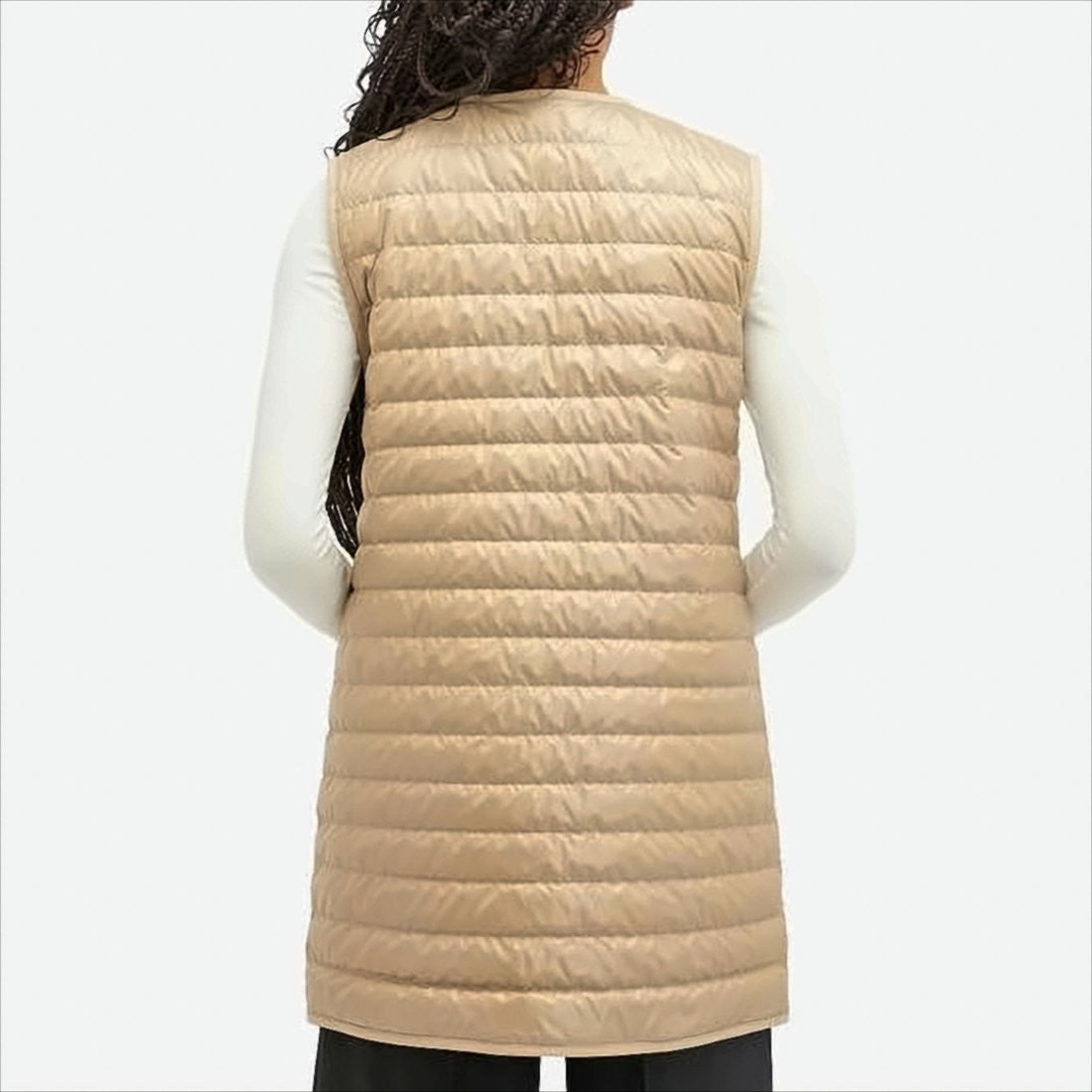 Moncler Longjacket With Removable Quilted Vest And Functional Pockets