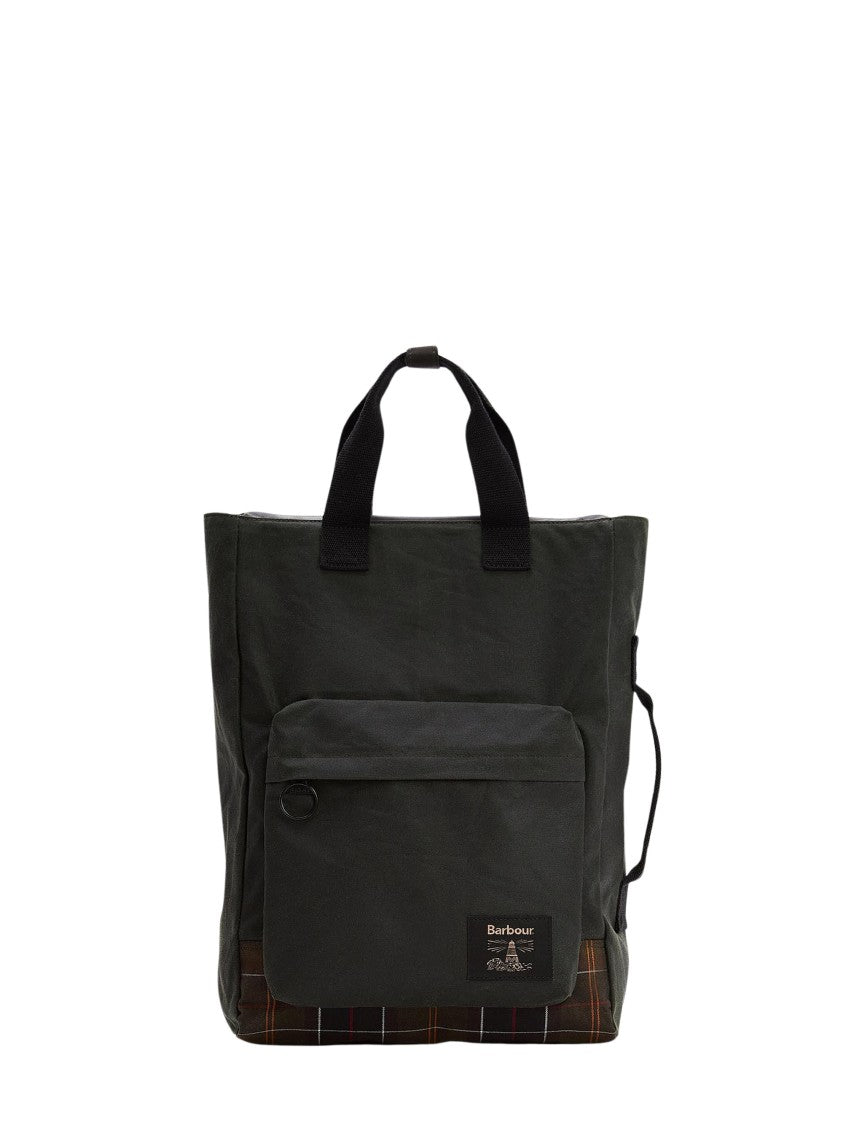 Barbour Field Waxed Backpack