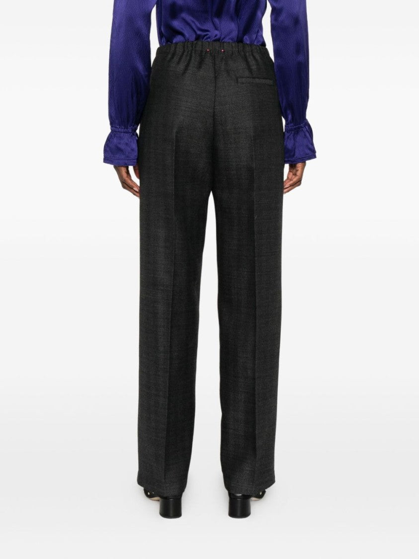 Forte Forte Grey Virgin Wool Trousers