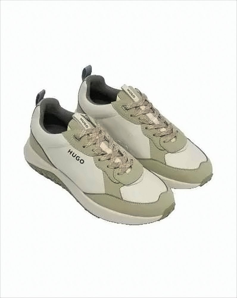 Hugo Boss Low-Top Sneakers With Nappa Leather Uppers And Textured Sole