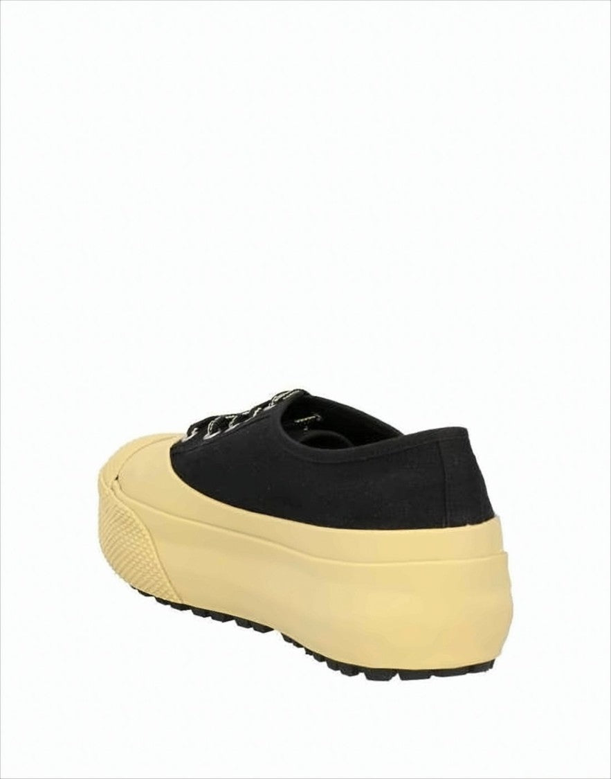 Oamc Low-Top Fabric Sneakers With Contrasting Rubber Sole