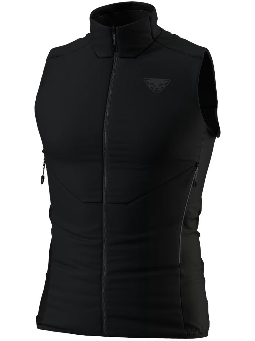 Dynafit Sleeveless High Collar Gilet With Zippered Pockets