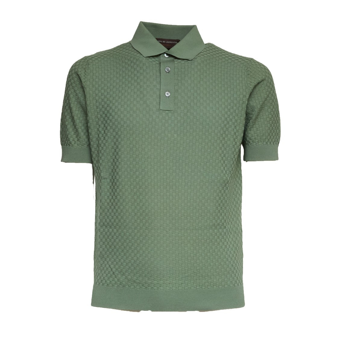Filippo De Laurentiis Punto Quadro Three-Button Polo Shirt