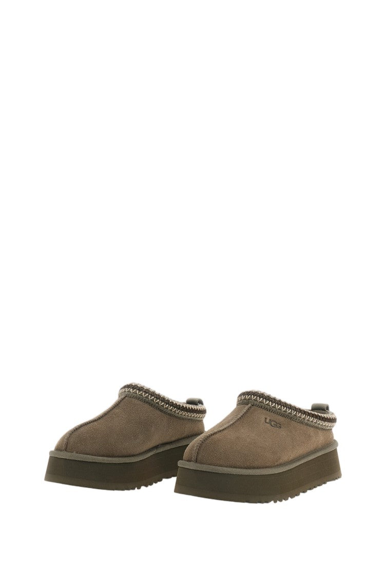 Ugg Grey Tazz Ii Suede Clogs
