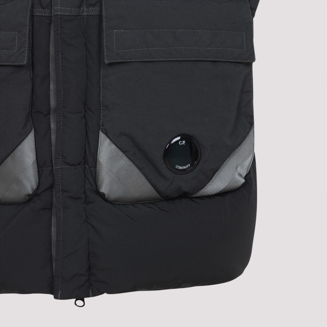 C.P. Company Chrome-R Dark Grey Polyamide Gilet