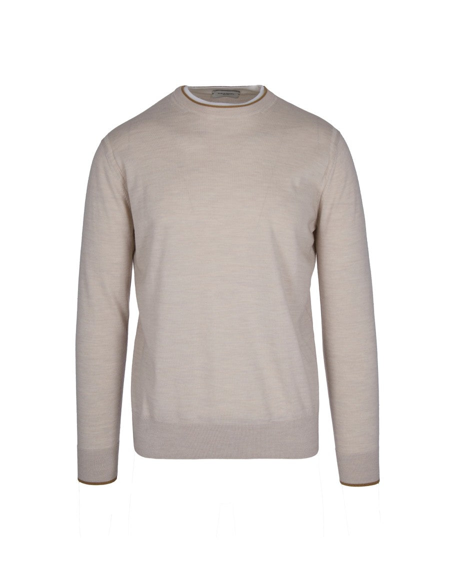 Paolo Pecora Sand Crew-Neck Sweater