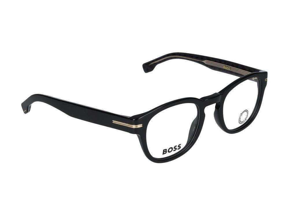 Hugo Boss Eyeglasses 1504 Ina Black Pattern Black 50/22/145