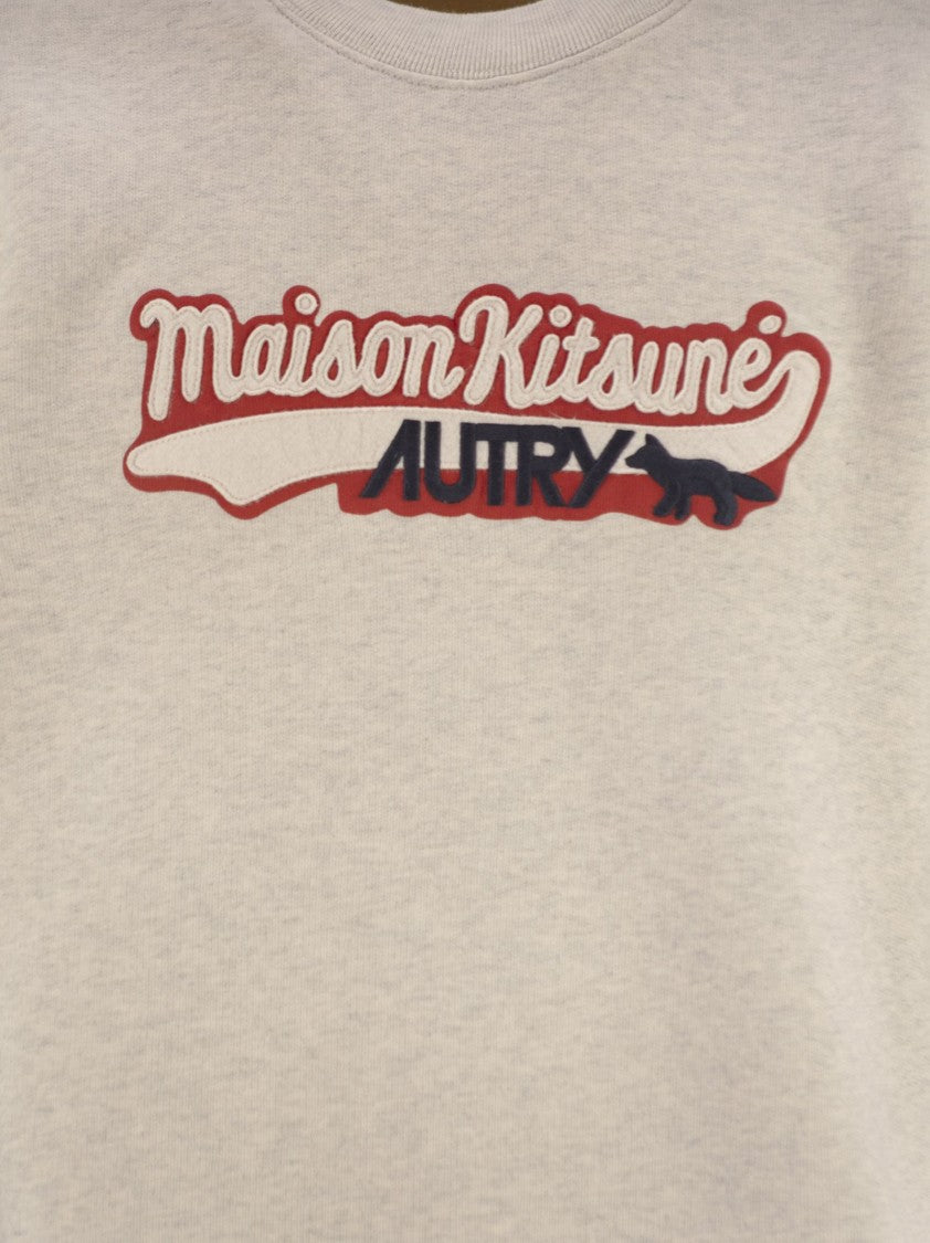 Autry X Maison Kitsuné Logo Sweatshirt