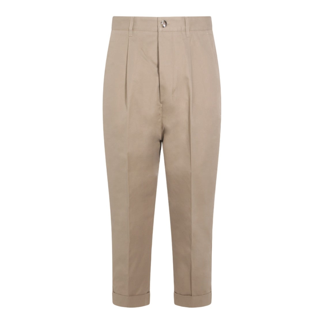 Ami Paris Tailored High-Waist Pleated Trousers