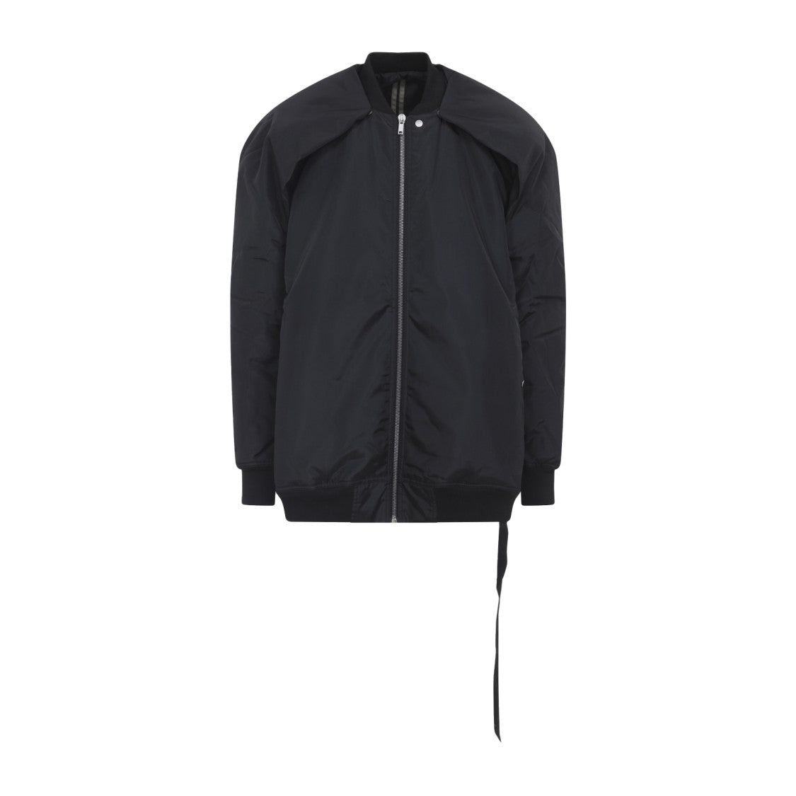 Drkshdw By Rick Owens Black Convertible Jumbo Jacket