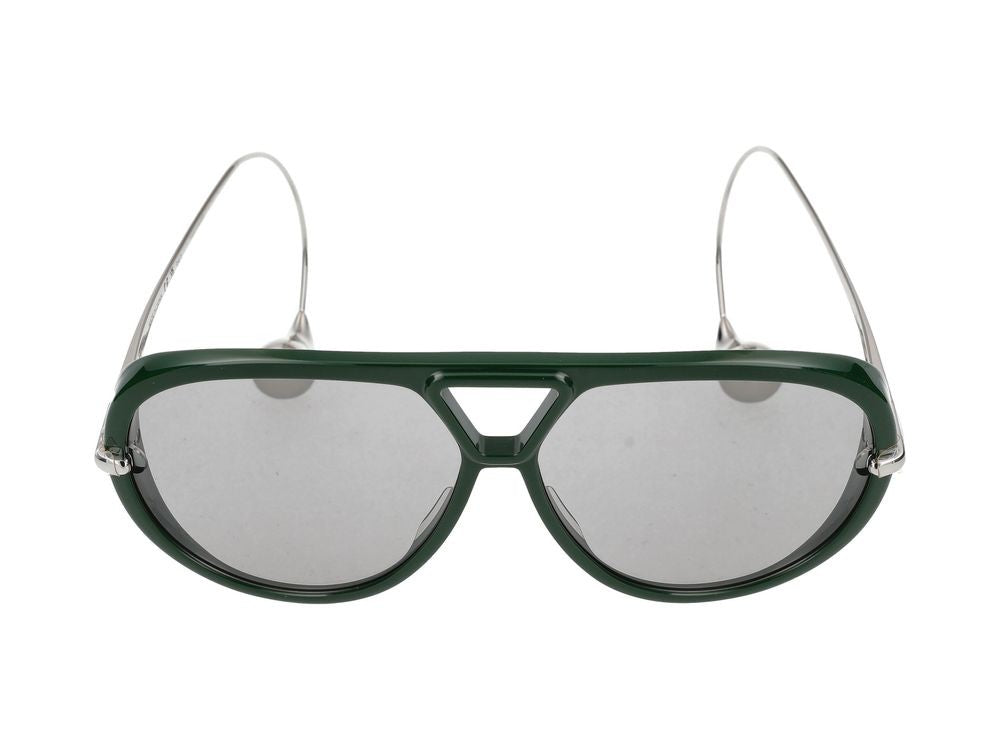 Bottega Veneta Green Bold Green Acetate Sunglasses