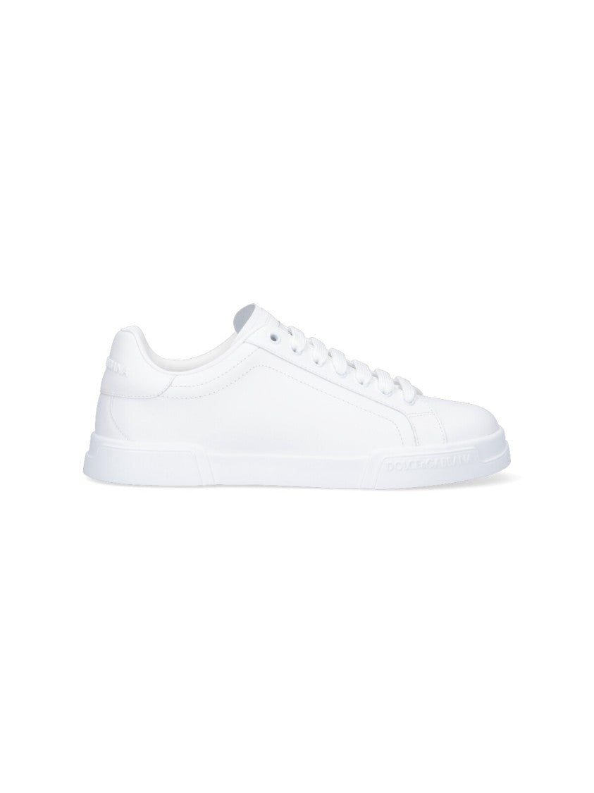 Dolce & Gabbana 'Portofino Vintage' Sneakers – White