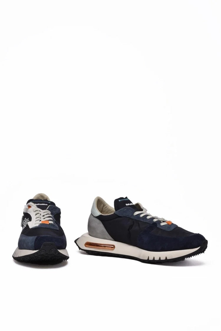 Be Positive Leather/Polyester Sneakers - Multicolor