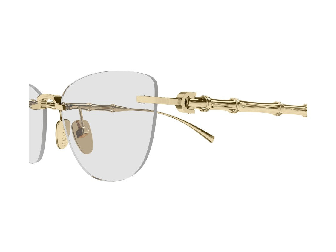 Gucci Gold Gg2063s Rimless Sunglasses
