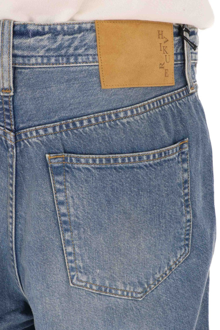 Haikure Ray Dusty Blue Cotton Jeans
