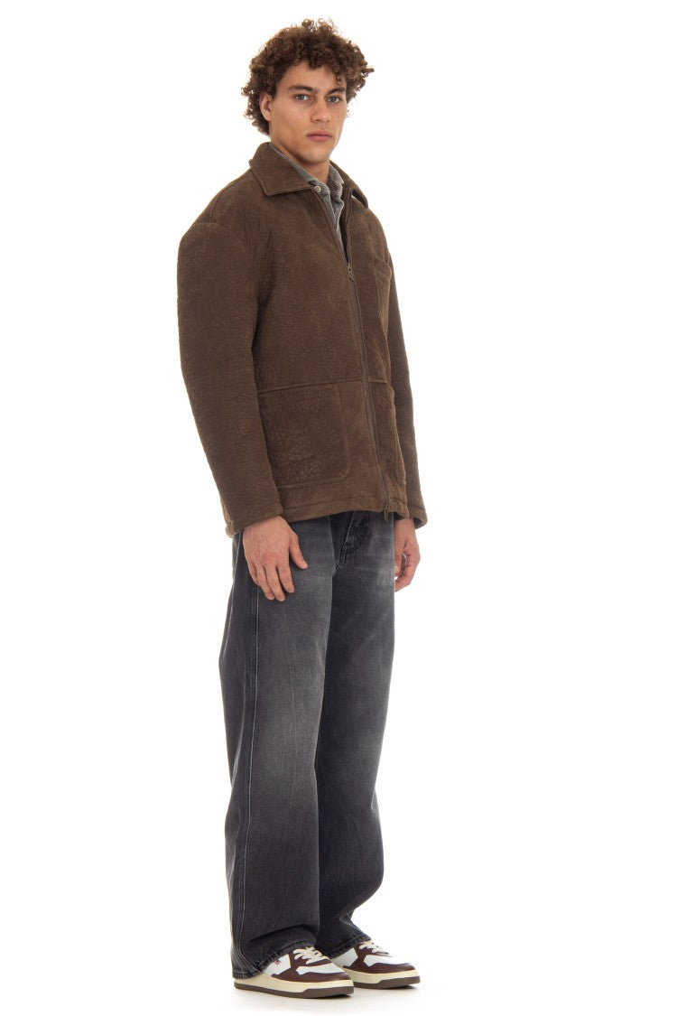 Salvatore Santoro Elephant Leather Work Jacket