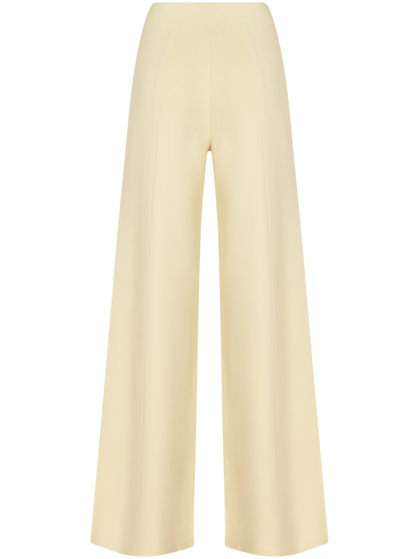 Max Mara Smooth Silhouette Wide-Leg Trousers