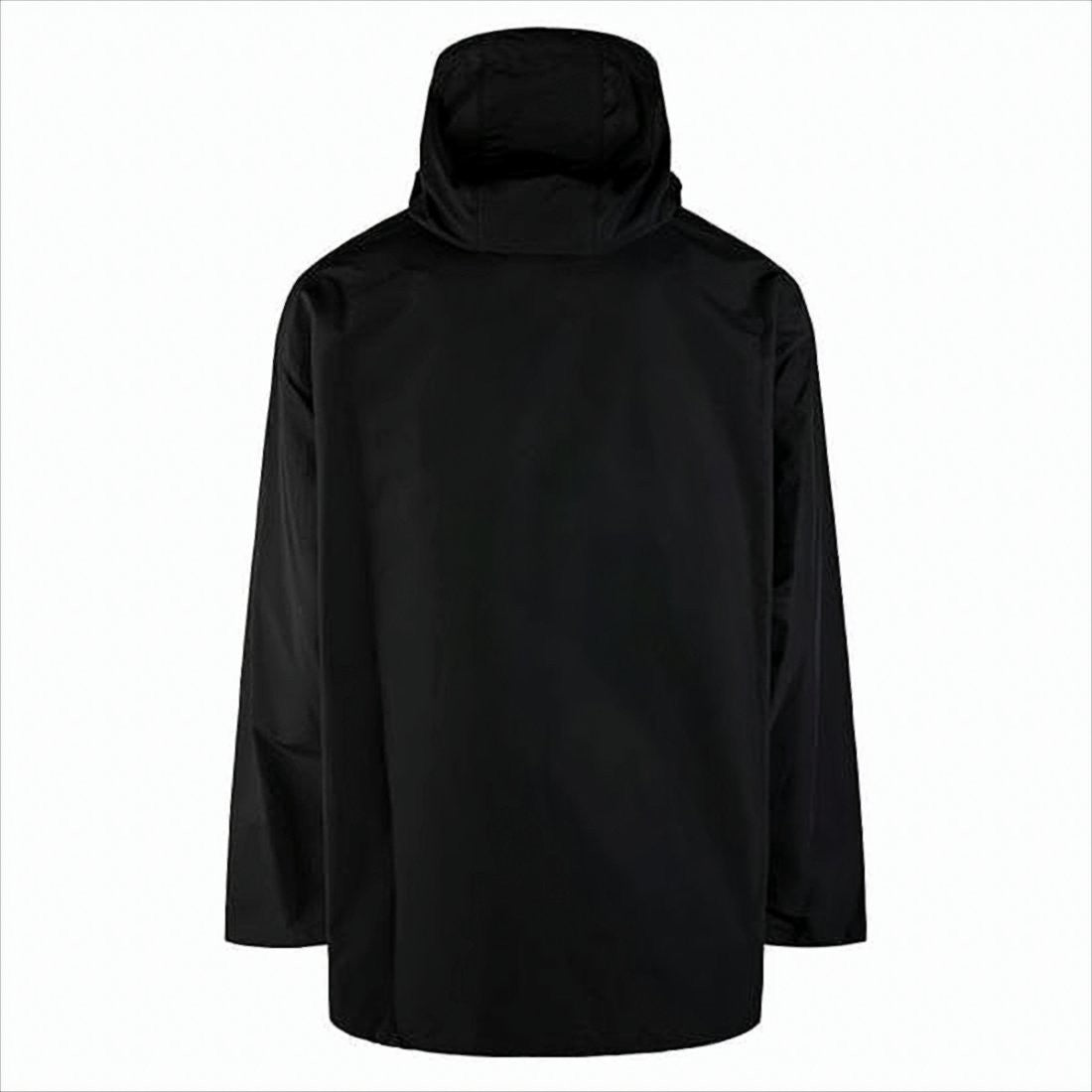 Prada Black Zip-Up Jacket With Adjustable Hood
