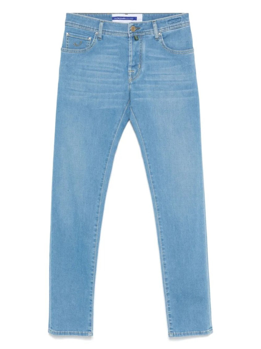 Jacob Cohen 5-Pocket Super Slim Fit `Nick` Jeans