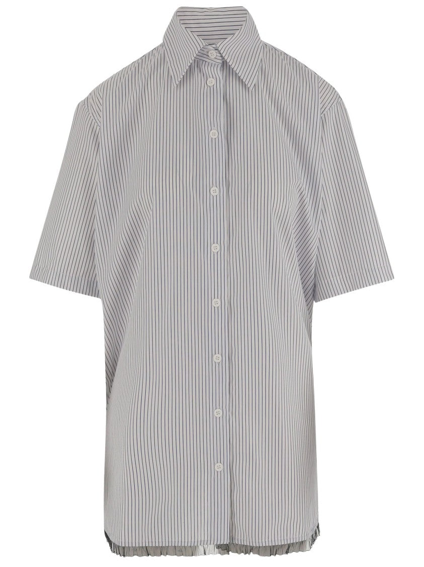 Niccolò Pasqualetti Douglas Cotton Shirt With Striped Pattern